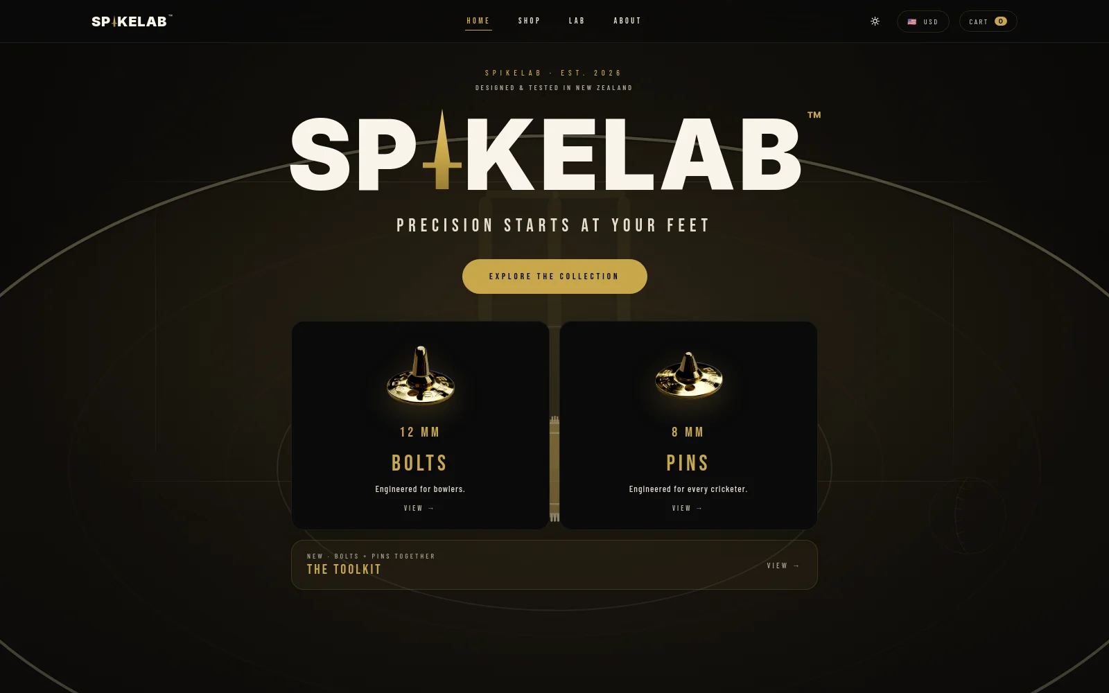 SPIKELAB website preview