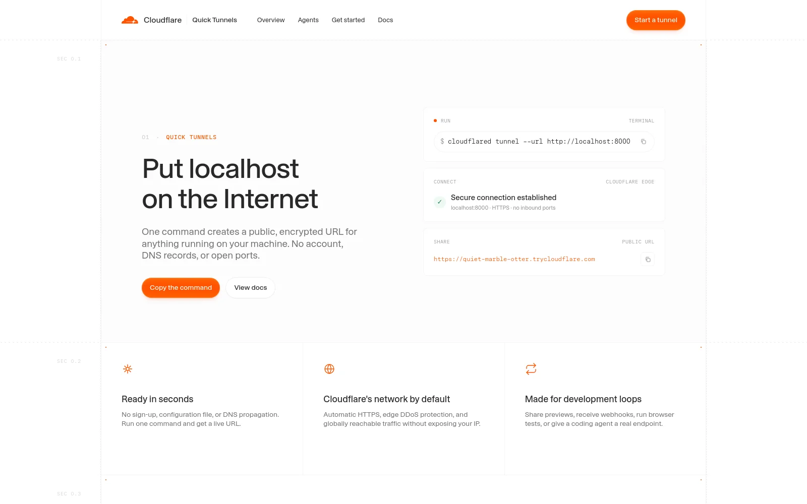 Cloudflare redesign website preview
