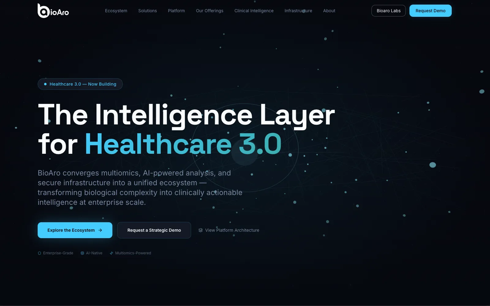BioAro website preview