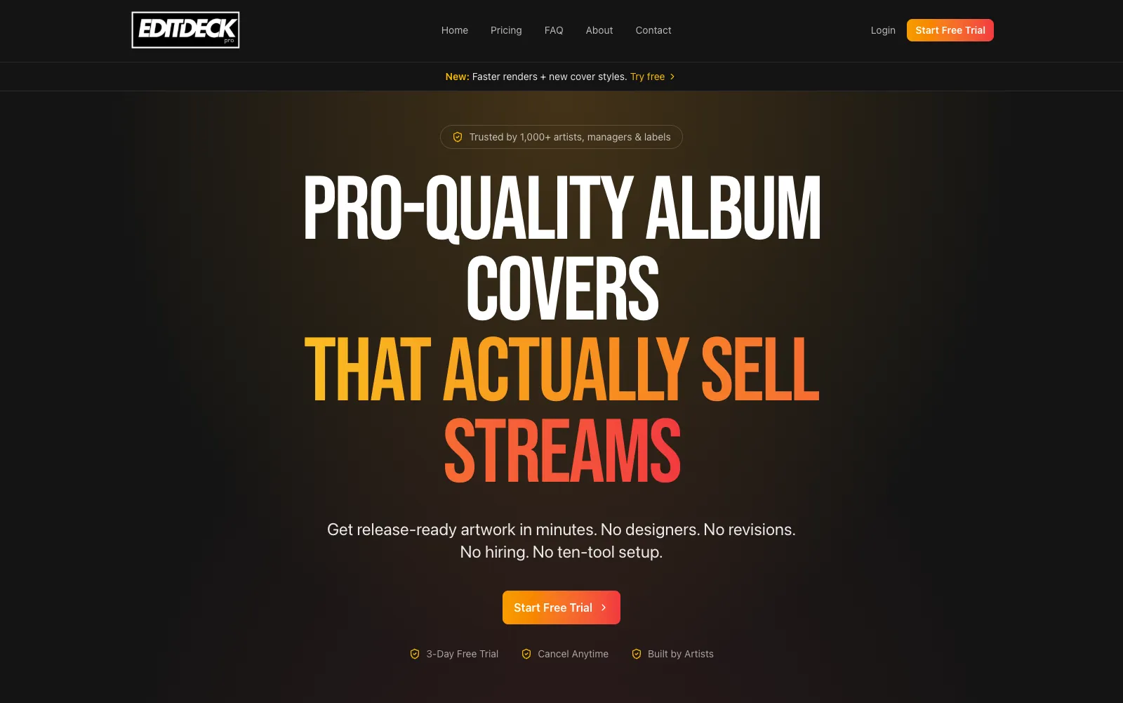 EditDeckPro website preview